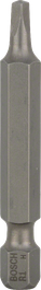 Bosch Extra Hard R1 screwdriver bit 49mm length.