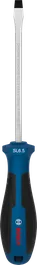 Bosch SL 6.5 flathead screwdriver with ergonomic handle.