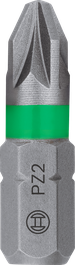 Bosch PZ2 extra hard screwdriver bit 25 mm.