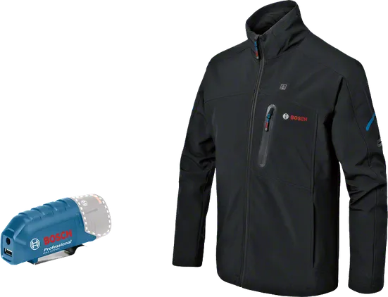 Bosch Professional GHV 12+18V XA Veste Chauffante - Batterie Included - Taille M