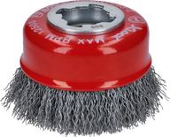 X-LOCK Clean for Metal Cup Brush, Crimped Wire