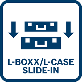  XL-Boxx with slide-in function for combination of XL-Boxx and L-Boxx or L-Case
