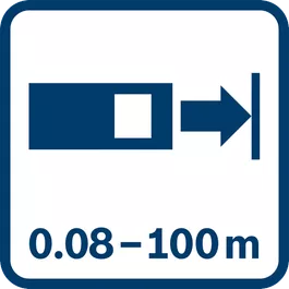  Bosch MT Icon GLM 100C Range Target 0.05-100 m pos
