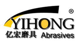 Yihong Abrasives logo with a yellow circle and black curved line above the name.